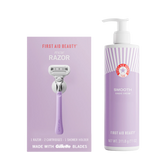 First Aid Beauty Rescue Razor + Shave Cream Duo