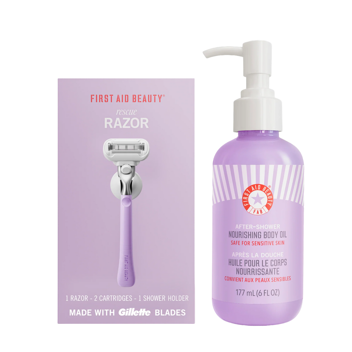 First Aid Beauty Rescue Razor Shaving Kit