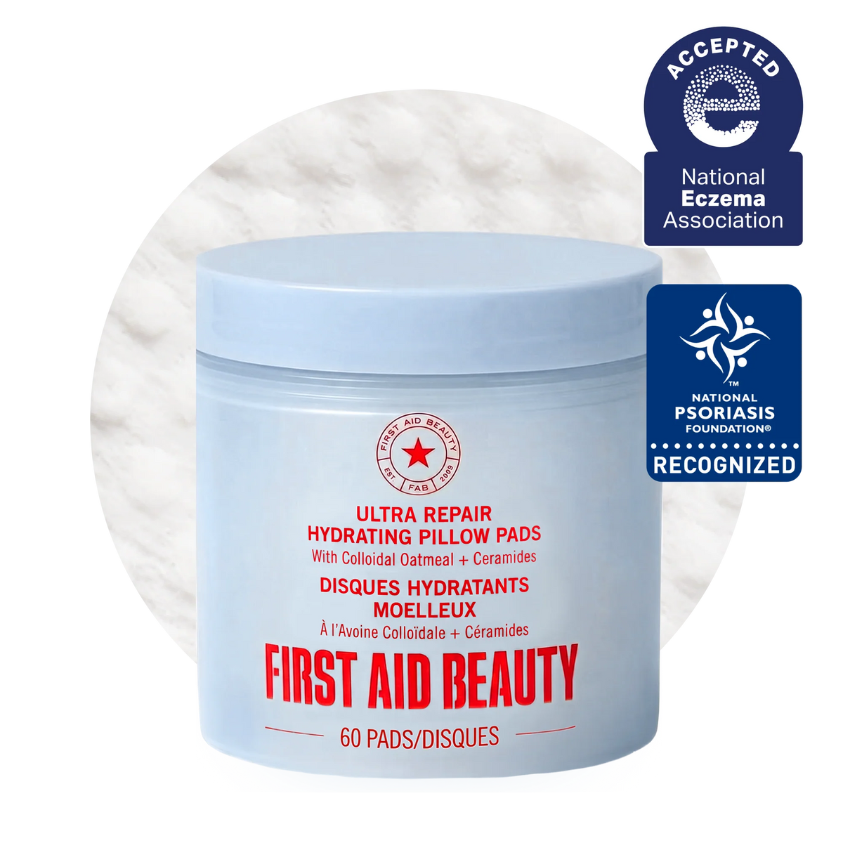 Ultra Repair Hydrating Pillow Pads with Colloidal Oatmeal + Ceramides