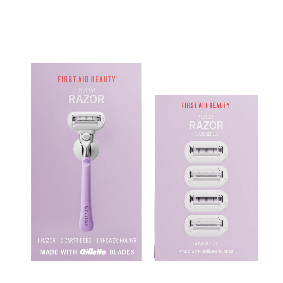 First Aid Beauty Rescue Razor Value Kit