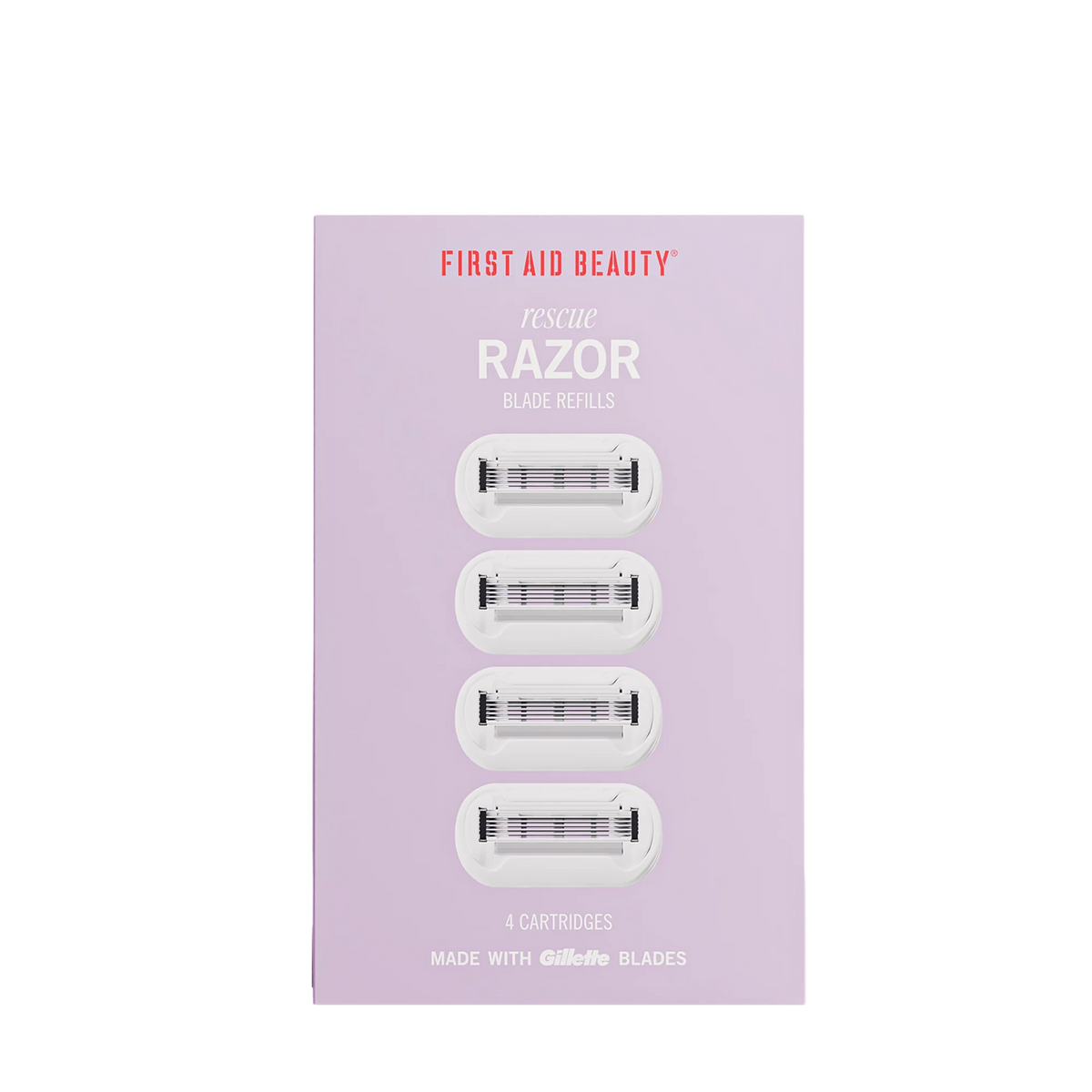 First Aid Beauty Rescue Razor Blade Refills 4ct