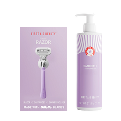 First Aid Beauty Rescue Razor + Shave Cream Duo